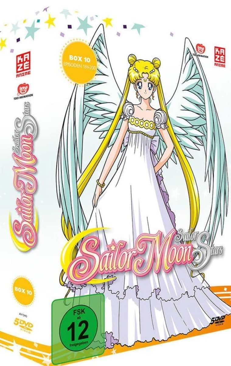 EldarderMagier's tweet image. Kommt morgen bis 22 Uhr 😍😍😍 #sailormoon #sailorstars #dvdbox