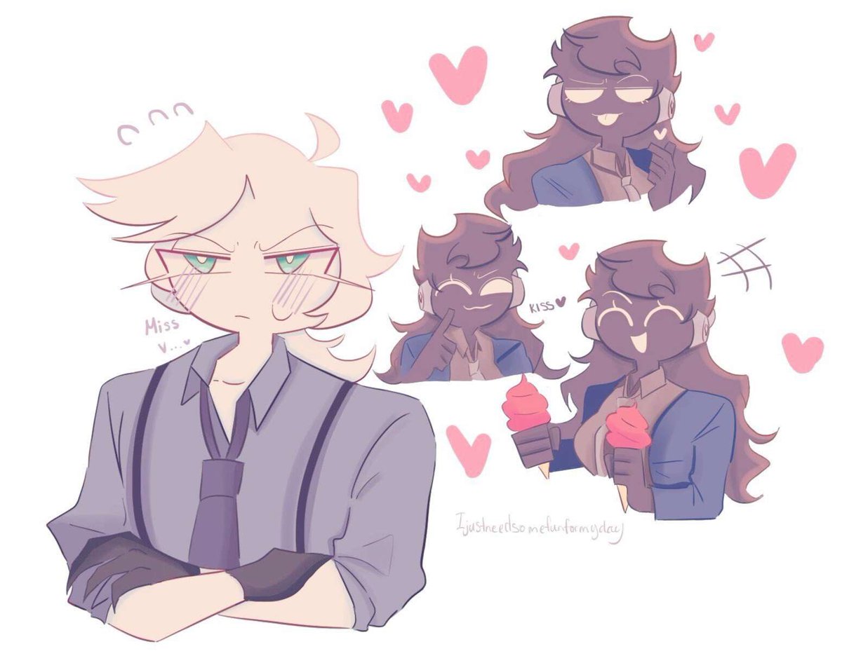 IJNSFFMD's tweet photo. Someone is in love ~ 💜🌌
#FNFVoid #FNFDira #Voira https://t.co/oiXw20vxBu