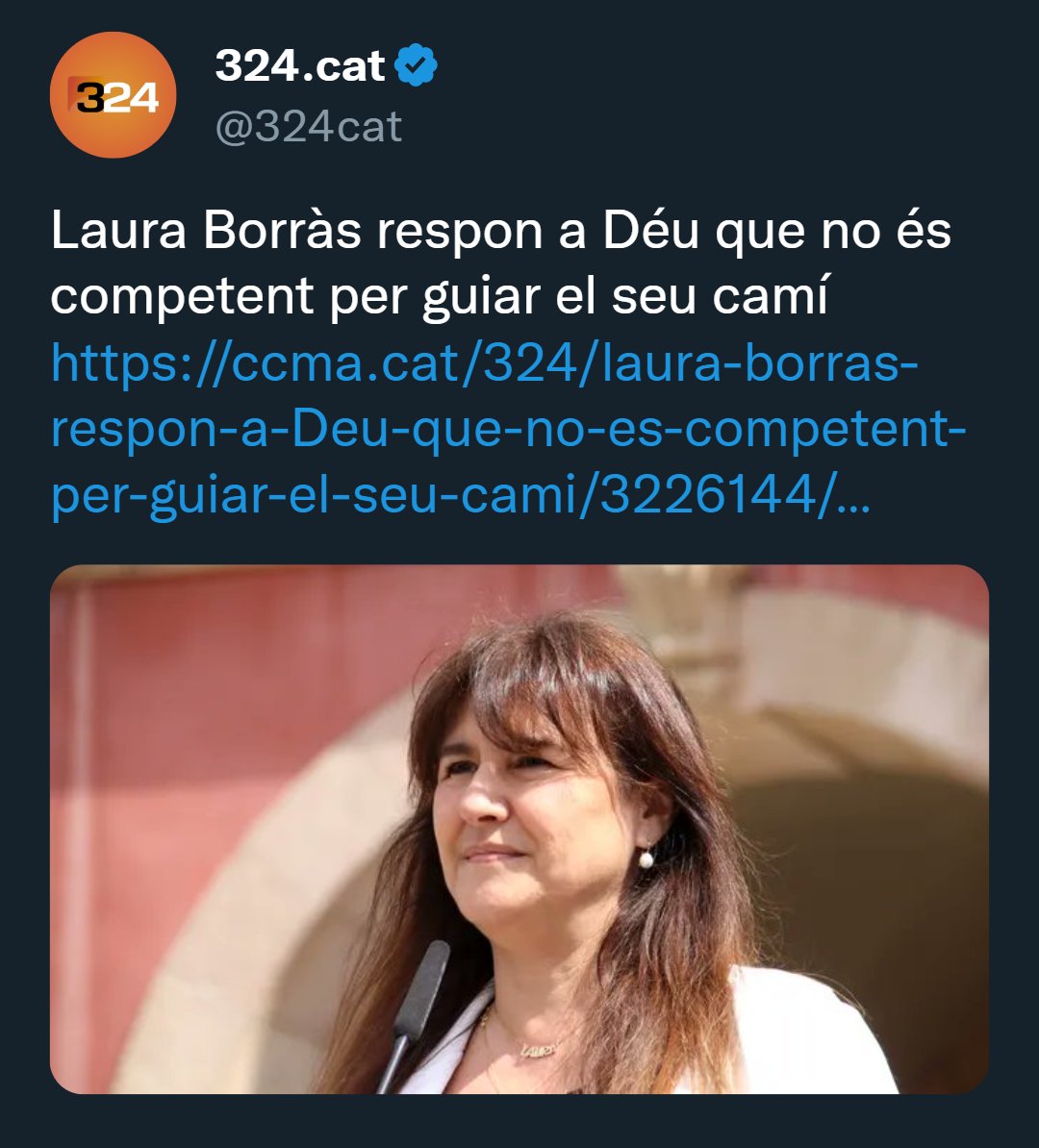 benetlopera's tweet photo. @ricardrigall Ningú està per sobre de la Laura! #Ingovernable https://t.co/8MmiKGPhzp