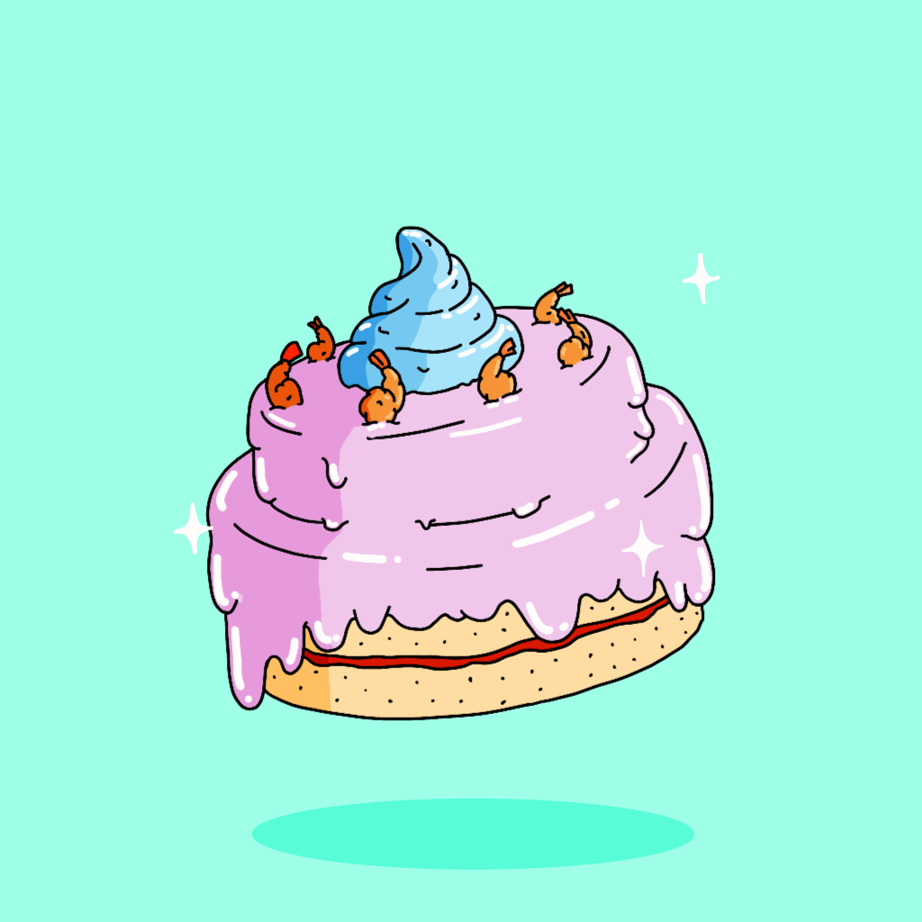 GraffeAlgorand's tweet image. Hey G&apos;s!!🦒🔥 It&apos;s giveaway time🚨

@yieldling $SHRIMP Cake

If you own a MNGO, Mostly Frens, or Yieldling and want some extra tasty $SHRIMP Cake🍤

❤️ &amp;amp; ♻️
Tag 3 #algofam 
Tell us what&apos;s your favorite type of cake!🎂 #AlgorandNFTs #Algorand