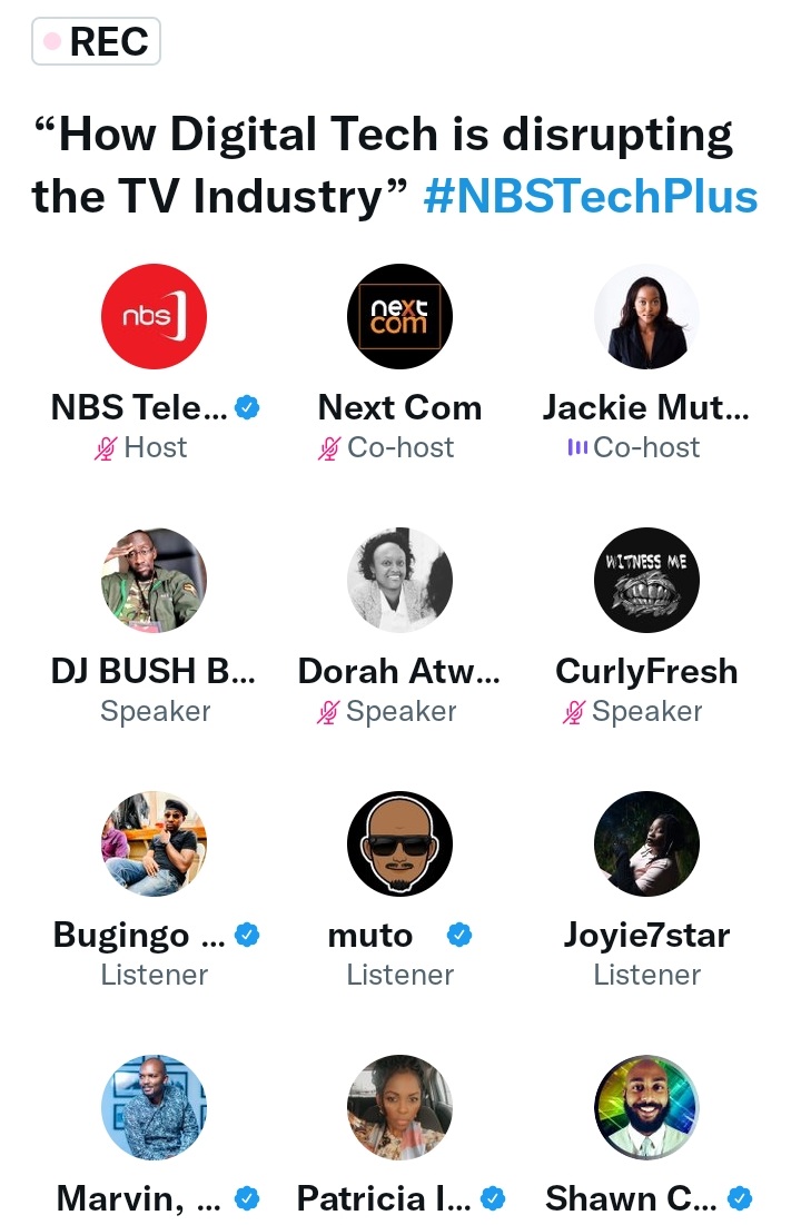 djbushbaby's tweet photo. Thank you @nextcomug & @NbsTelevision and all the fellow amazing guest speakers. #NBSTechPlus @DorahAtwong @Wonder__jR https://t.co/ziujQi8rKu