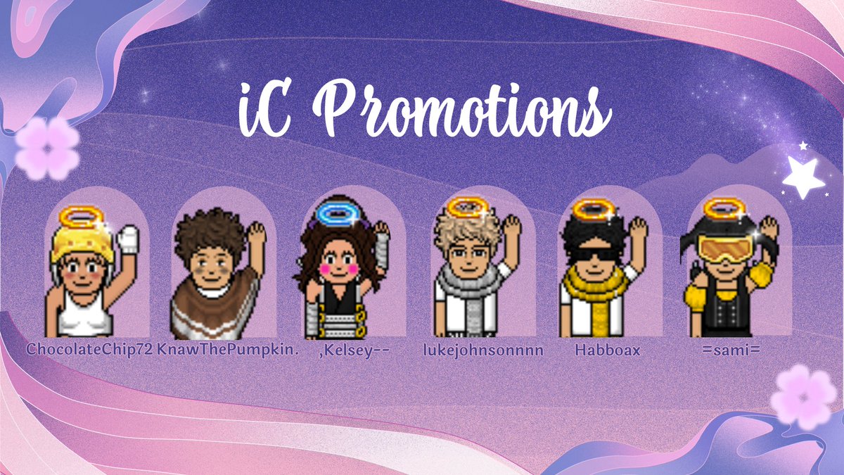 MilitaryInt6's tweet image. We are thrilled to announce that our first iC promotions have been successfully completed!

Make sure to congratulate these individuals in base when you are around! ✨