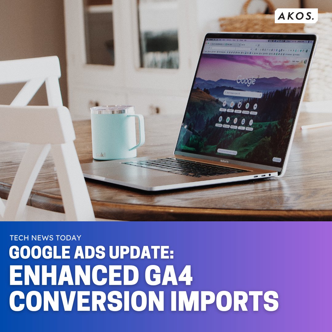 Google Ads now supports fractional, cross-channel conversion imports, which means more precise measurements and enhanced optimization. Read more here: shorturl.at/ckyHY

#AKOSInAction #GoogleAds #Marketing #FridayFact #Tech #CustomSoftware