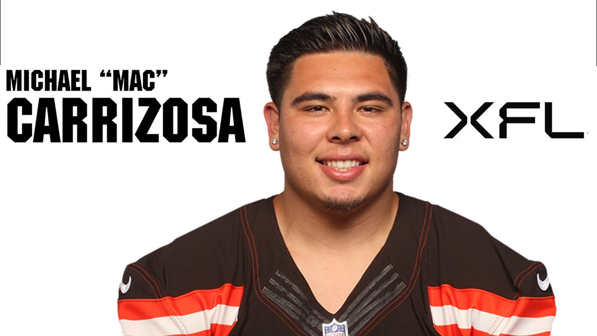 Michael Carrizosa ’13 was named a Top Performer of the Week. Mac averaged 45.4 yards per punt in his 8 punts in week 10 of the XFL. #GoChieftains