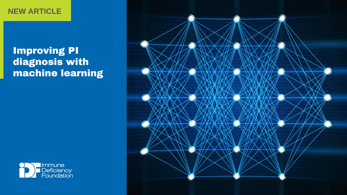 immunedeficienC's tweet photo. On average, it takes 9-15 years from when symptoms start to be accurately diagnosed with a #primaryimmunodeficiency. Imagine if #machinelearning could help patients get a diagnosis sooner. Researchers are exploring just that: https://t.co/wotFYAsS1o #DataforPIDs https://t.co/ZPY3jxxn6F