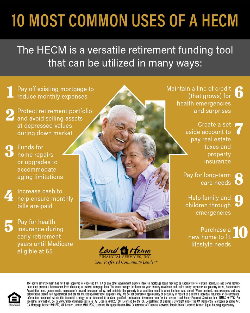 LandHomeFin's tweet photo. There are many benefits to a Reverse Mortgage. Talk to your trusted Land Home Loan Officer today if you have any questions about how this program works and if it might be right for you.

#HECM #LHFS #communitylending https://t.co/tiex2r4CY0