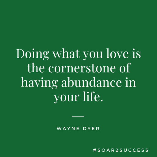 pilotspeaker's tweet photo. Doing what you love is the cornerstone of having abundance in your life. - Wayne Dyer #Leadership #Pilotspeaker #Soar2Success https://t.co/H4CD5gcZZ0