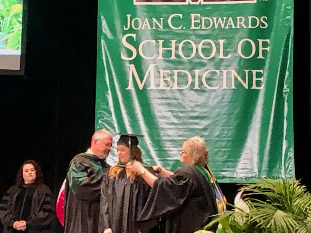 MUSOMWV's tweet photo. Today, we celebrate the first class of graduates from the Marshall University Physician Assistant Program at @MUSOMWV
We are so proud of the hard work they've put in during the past 28 months
We love this class's motto: #WeAreFirstClass. Truly, you are! https://t.co/dD55J8F3UN