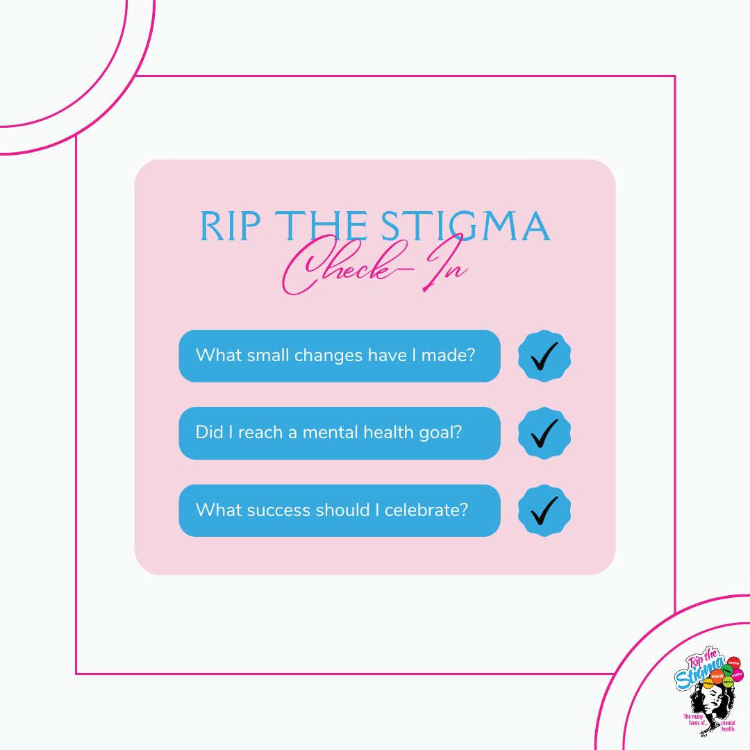 ripthestigma's tweet photo. As we come to the end of April, ask yourself: Have I taken steps toward improving my mental well-being?

Whether you've made small changes or big strides, take time to acknowledge your accomplishments and give yourself a pat on the back.

Celebrate your successes!

#ripthestigma https://t.co/giViVBTRYW