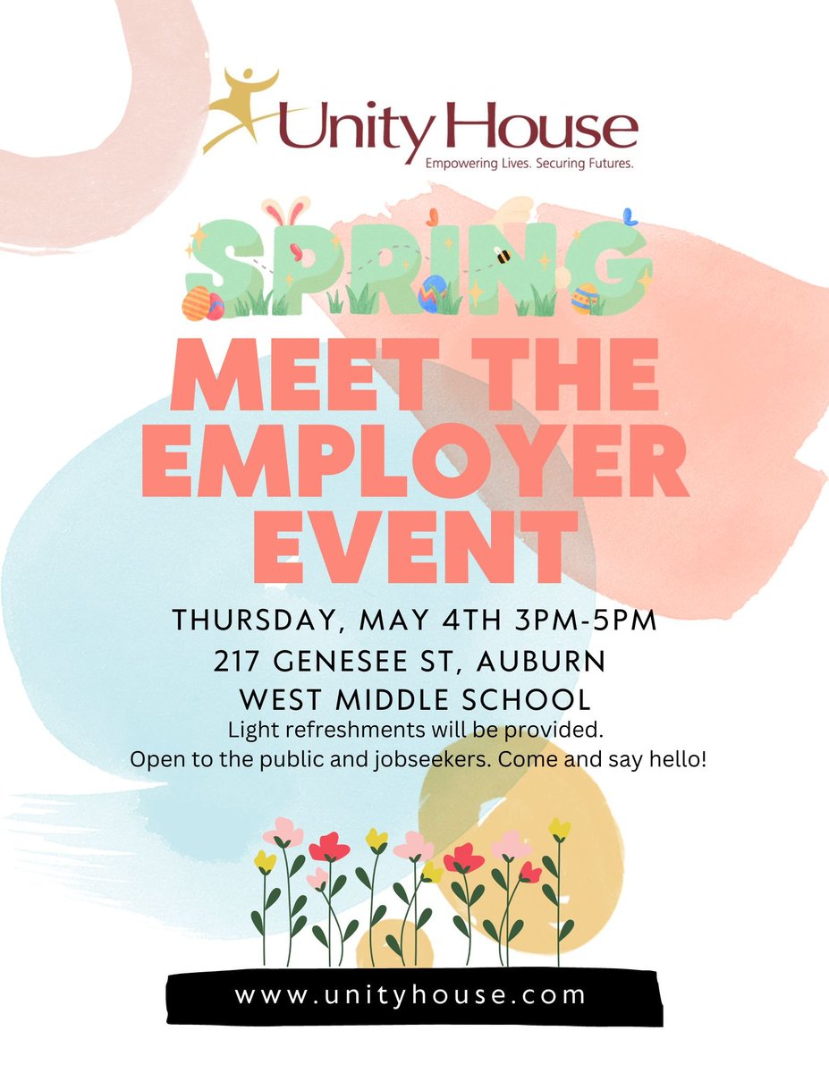 UnityHouseofCC's tweet photo. Coming up next Thursday! Please join us to see our headquarters in Auburn and learn more about how great it is to work at Unity House! https://t.co/agoHbcbTOz