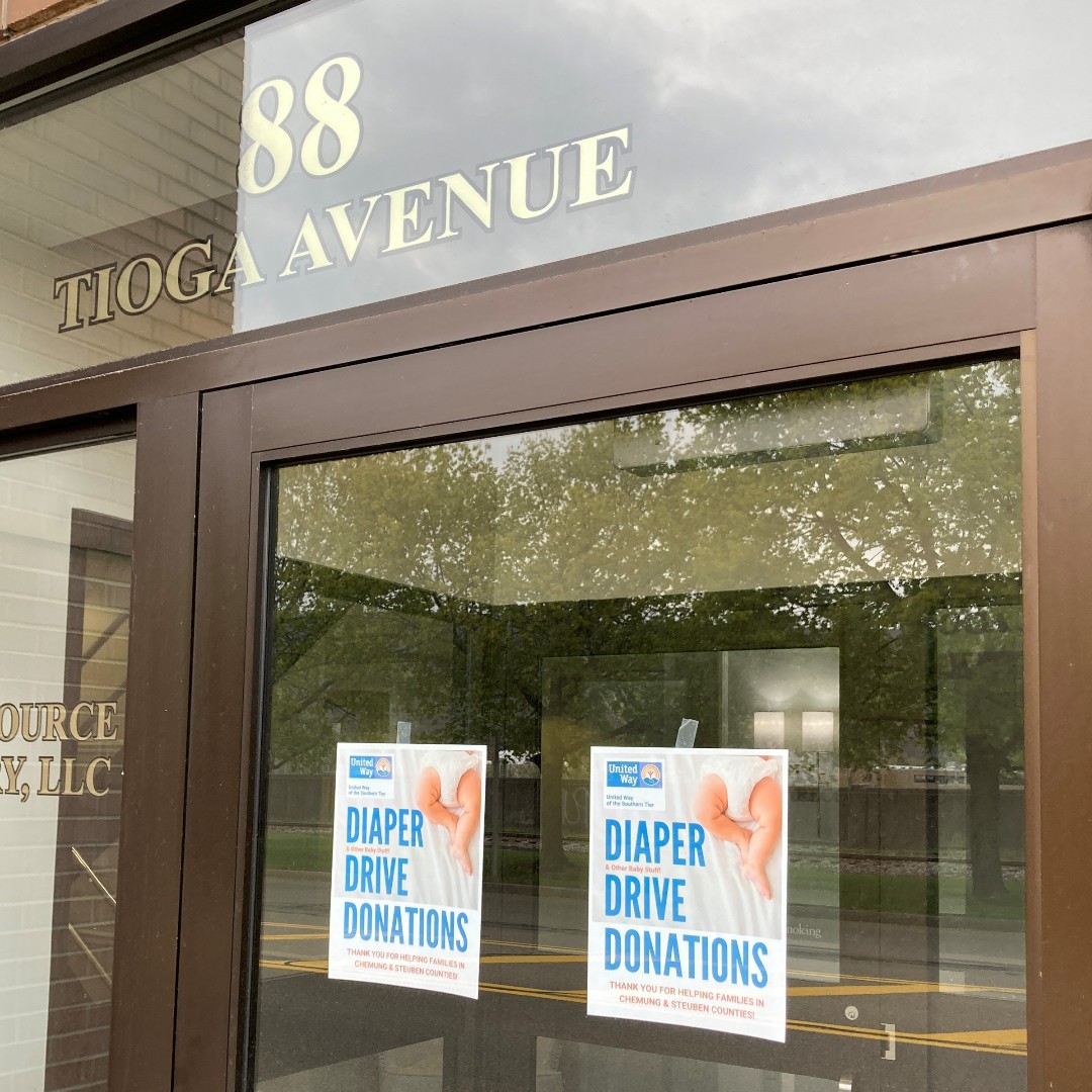 uwst's tweet photo. Drop by United Way at 88 E. Tioga Ave. in Corning today to drop off diaper drive donations. We're here until 4 p.m. #ThankYou #LiveUnited #DiaperDonations #GivingLocal https://t.co/1oTMbIr5Sj