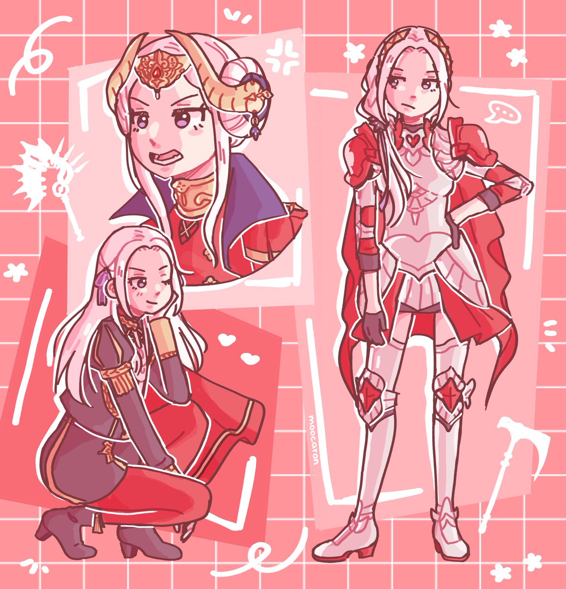 moocaron's tweet photo. EDELGARD!!!! ❤️❤️❤️ bc I miss her

[#FE3H #FireEmblem #edelgard] https://t.co/v2vrkjMxnx