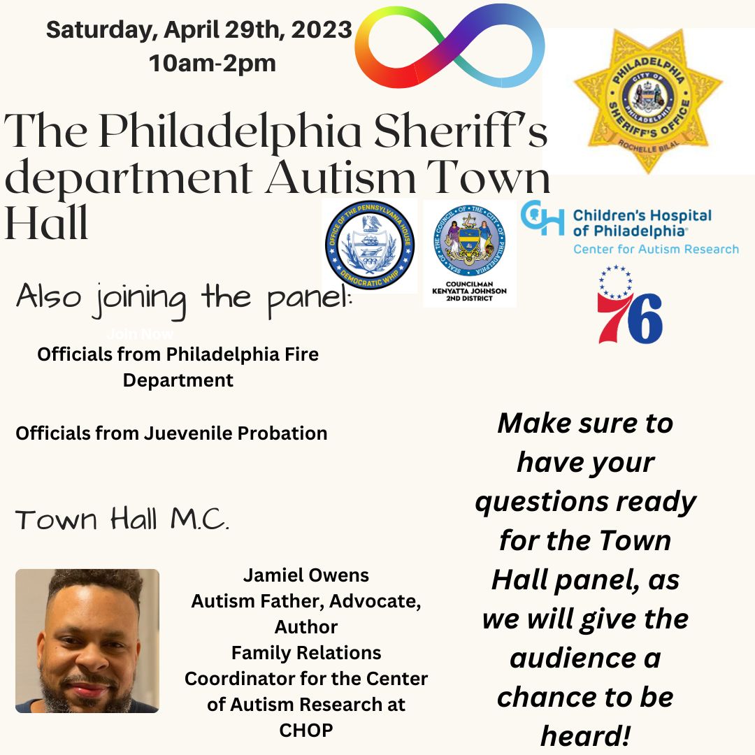 drmdhannon's tweet photo. Thanks to Jamiel Owens, host of #TheAusomeShow  for what will be a great Town Hall &amp; Resource Fair on #autismacceptance and first responders!
Honored to be in the number to learn, share, &amp; sell some copies of #blackfatheringandmentalhealth https://t.co/R7PR3sl7B4