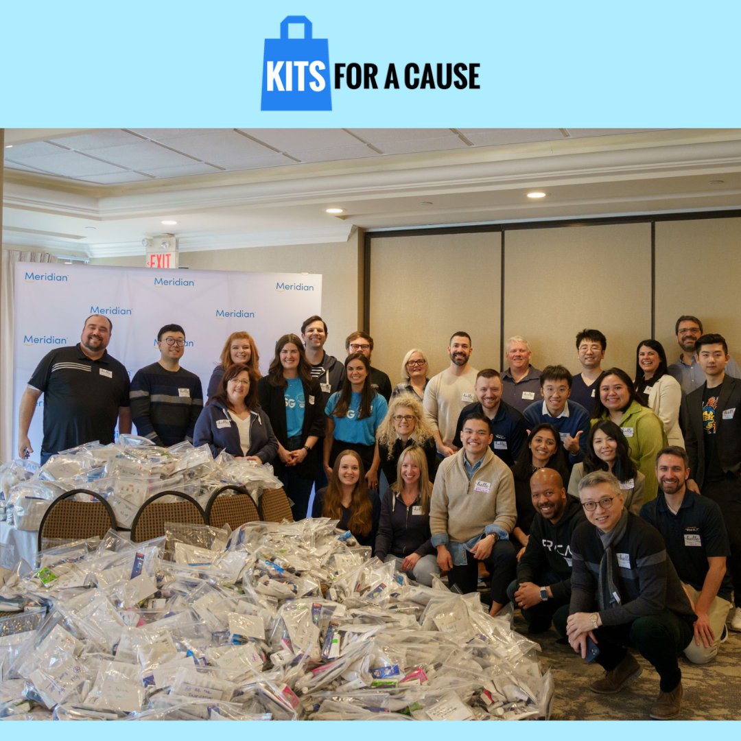 Kits4aCause's tweet photo. Happy #FlashbackFriday! This week we give a special shout-out, and thanks to @MeridianCU for packing numerous kits and helping spread the love and messages of #hope all in support of @EngageAndChange 
#giveback #philanthropy #Kitpacking #makingadifference #EmployeeEngagement https://t.co/bWXs10lTaS