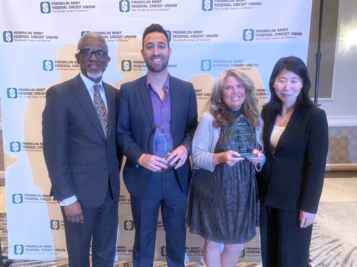 So proud of our Penn Wood High School teachers who were honored <a href="/FMFCUFoundation/">FMFCU Foundation</a> Celebration on Apr 27. Congrats to Mr. Jonathan Rapp &amp; Ms. Ann Marie Willoughby for receiving Excellence in Teaching awards! Dr. Becoats &amp; Dr. Lee were thrilled to celebrate with them! #pennwoodproud