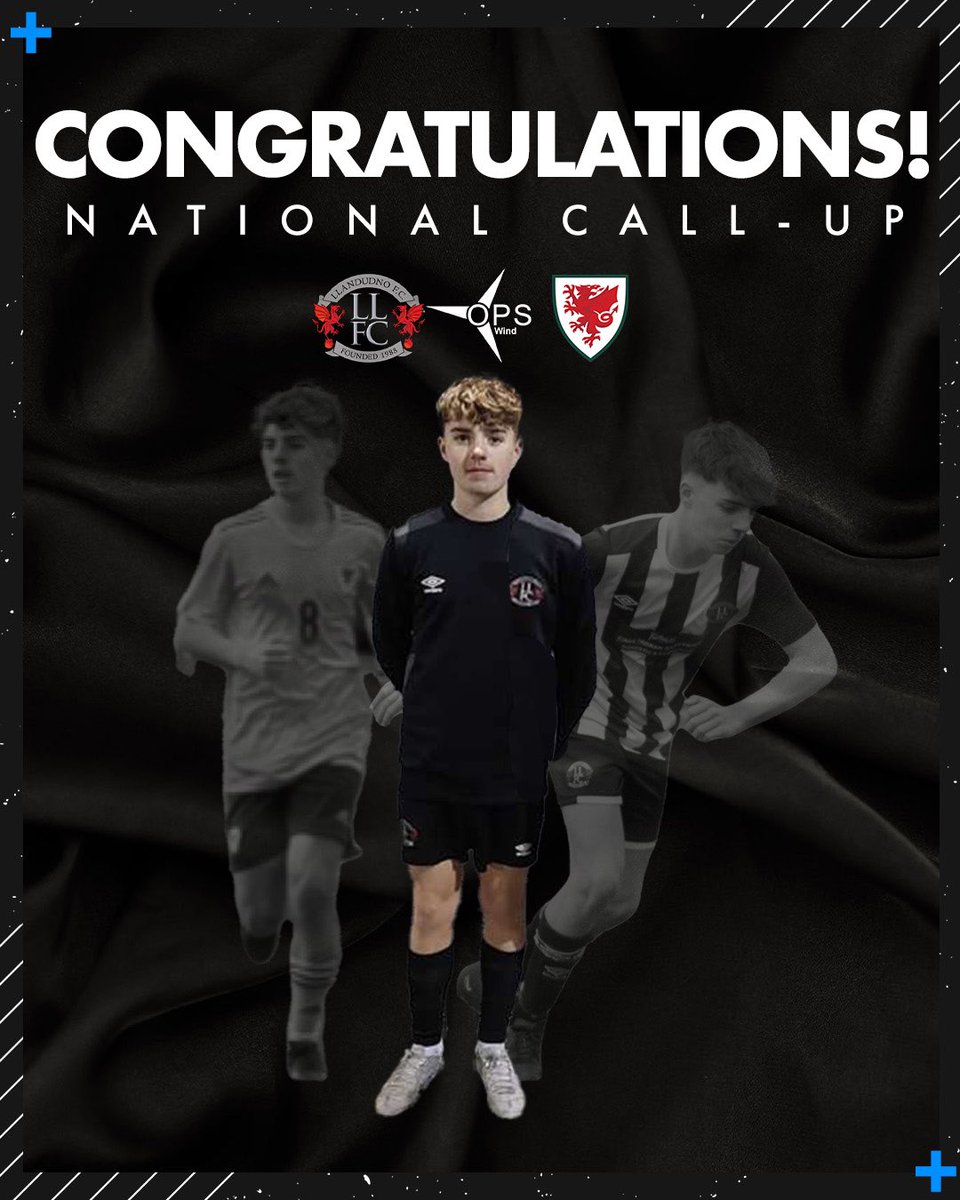 LLFCAcademy's tweet photo. 🏴󠁧󠁢󠁷󠁬󠁳󠁿⚽️WALES SQUAD CALL-UP FOR SAM!⚽️🏴󠁧󠁢󠁷󠁬󠁳󠁿

Huge congratulations to Sam (U14s) who has been called up to the Wales Academy National Team! 

Good luck and enjoy every moment! 🏴󠁧󠁢󠁷󠁬󠁳󠁿👏⚽️
#llandudno #llandudnofc #academy #fawales #keepthefaith https://t.co/2kmhSYYBaB