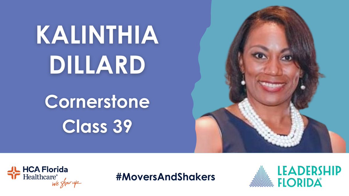 LeadershipFla's tweet photo. .@GSSEF will honor Kalinthia Dillard (#CornerstoneClass39 #panDEUXmonium, #GulfstreamRegion) with their Leader Award next month at the 10th Annual Emerald Awards. She is general counsel & deputy inspector general for @OIGPBC.
Sponsor: @HCAFLHealthcare #MoversAndShakers https://t.co/3QnxQtfqEJ