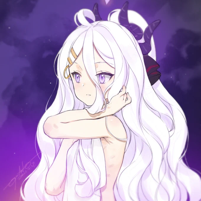 今日の落書きヒナちゃん。どうもまだ掴みきれてないな～! #ブルアカ
