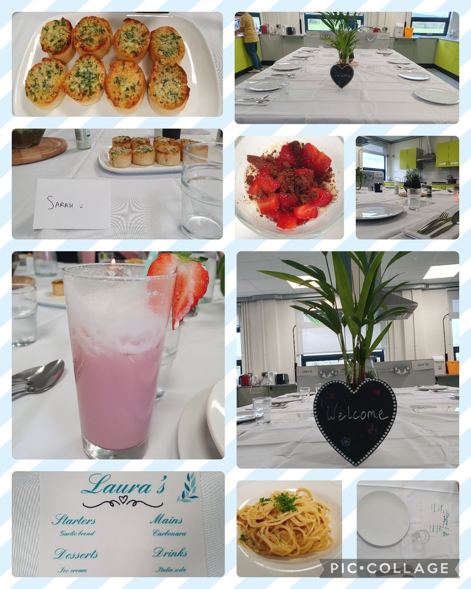 FirhouseETSS's tweet photo. LCA Hotel, Catering and Tourism students opened "Laura's" today and dished up a gorgeous lunch for the Team 🍝 

5🌟 reviews and clean plates all round! 😁

@PDST_LCA https://t.co/XSlEbcUQ52
