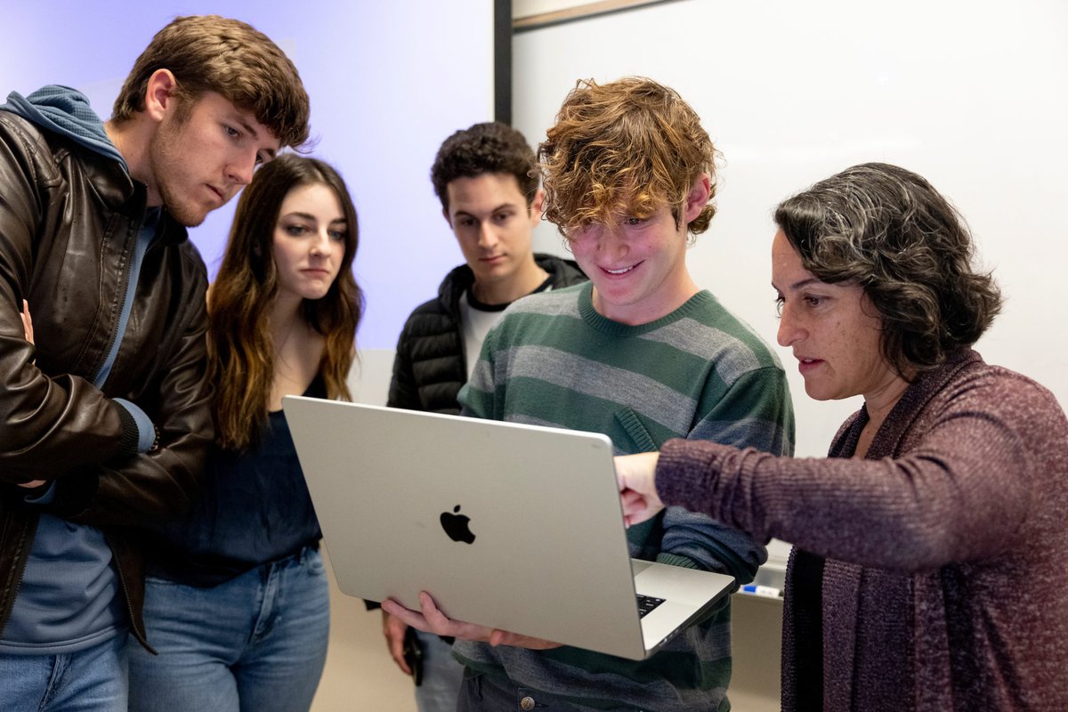 Cal Poly College of Liberal Arts (@calpolycla) on Twitter photo Kim Bisheff, a lecturer in @cpjour, teaches JOUR 385: Media Innovation and Entrepreneurship, a course that allows students to create new products and service ideas to solve problems within the media industry. Learn more about the class and the <a href="/CalPolyCIE/">Cal Poly Center for Innovation & Entrepreneurship</a>: bit.ly/3n4gJH3 Kim Bisheff, a lecturer in @cpjour, teaches JOUR 385: Media Innovation and Entrepreneurship, a course that allows students to create new products and service ideas to solve problems within the media industry. Learn more about the class and the <a href="/CalPolyCIE/">Cal Poly Center for Innovation & Entrepreneurship</a>: bit.ly/3n4gJH3