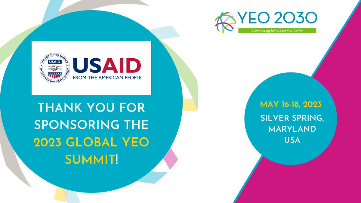 MakingCentsIntl's tweet image. We are grateful to @USAID for sponsoring the 2023 Global #YEO summit! Their support helps make the summit possible. View all of our sponsors here: ow.ly/t73k50O1AsX