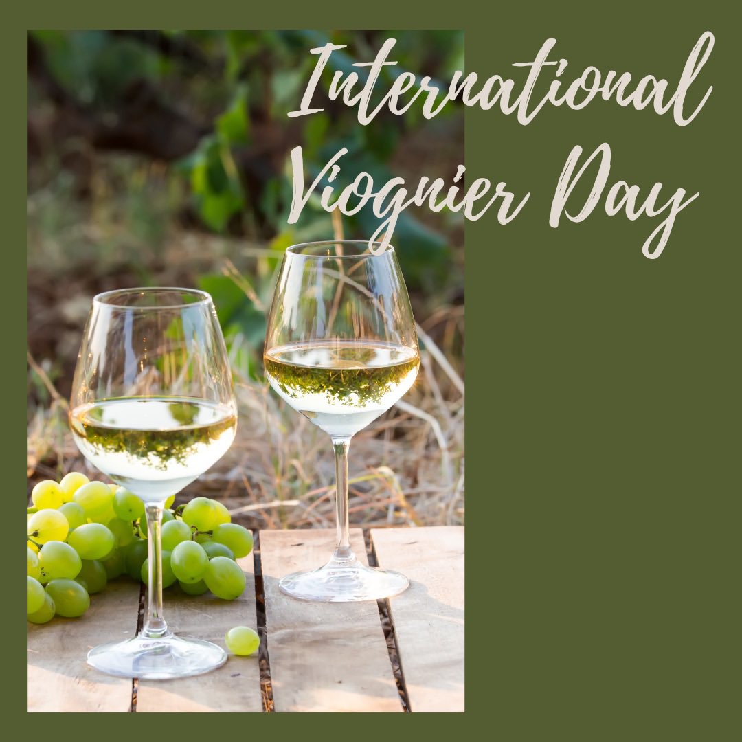 Happy #InternationalViognierDay! #Viognier is a white wine that typically ranges from 13.5%-15% in alcohol content - the more alcohol, the richer and more fruit-forward the wine is 🥭🍑🍊 Celebrate with a glass today! 🍷

#viognierwine #wine #americanwinesociety