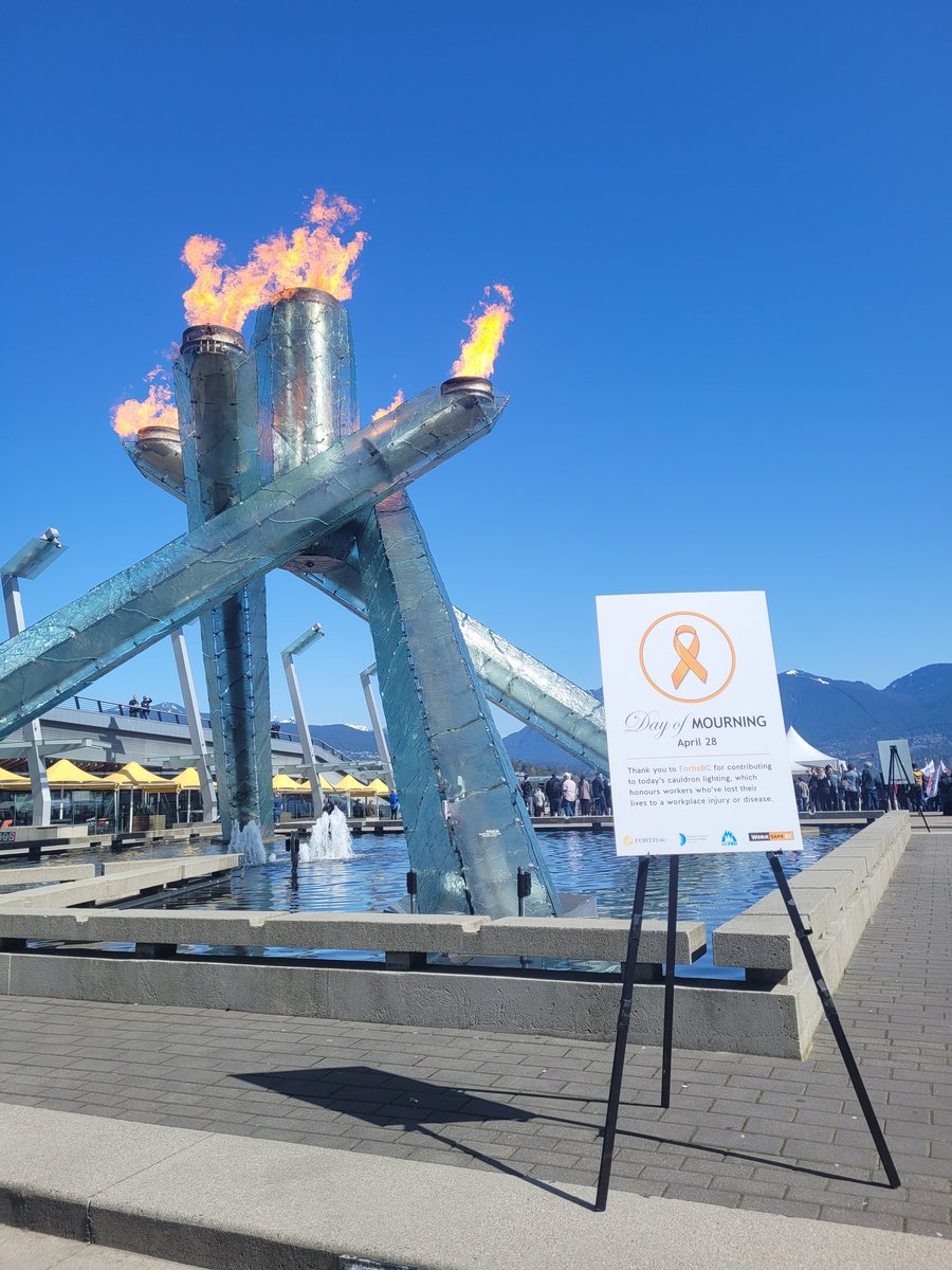 Important to recognize #DayOfMourning for the lives lost due to workplace accidents and illness. Ensuring a safety-focused culture on all job sites is essential to ensure workers come home at the end of the day.