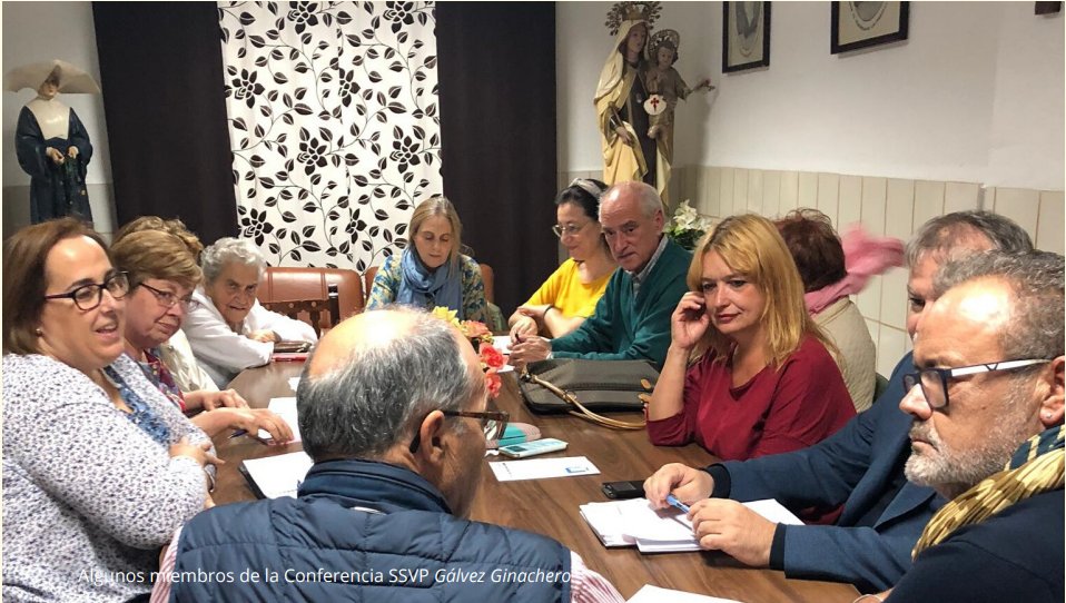 El día 30 de abril de 2019 se constituyó en el Colegio San Manuel  de Málaga la “Conferencia Gálvez Ginachero”, auspiciada por la Sociedad San Vicente Paúl.Esta Conferencia se inspira particularmente en el carisma de servicio y entrega que caracterizó al Dr. Gálvez Ginachero.