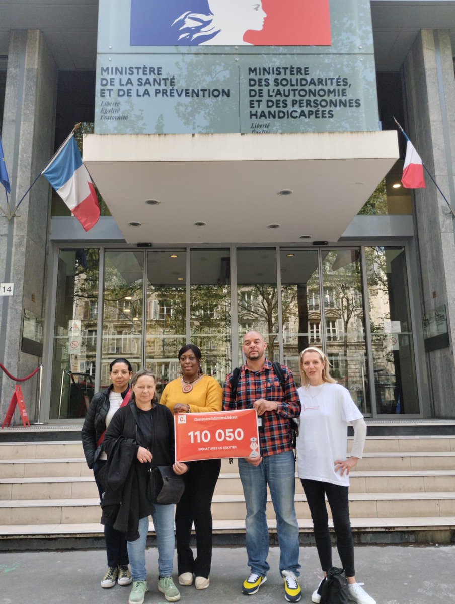 Idelencolere's tweet photo. Un pas de plus dans le combat des #infirmiersliberauxencolere @FrcsBraun @Elisabeth_Borne @EmmanuelMacron https://t.co/IDMX5u57jg
