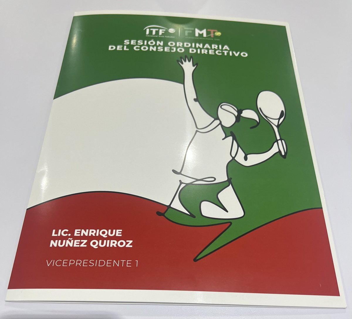 contracara68's tweet photo. Hoy en #ModoTenis en la reunión de Consejo y Asamblea de la @FMTmex en el @COM_Mexico! https://t.co/H3qT4tTBuQ