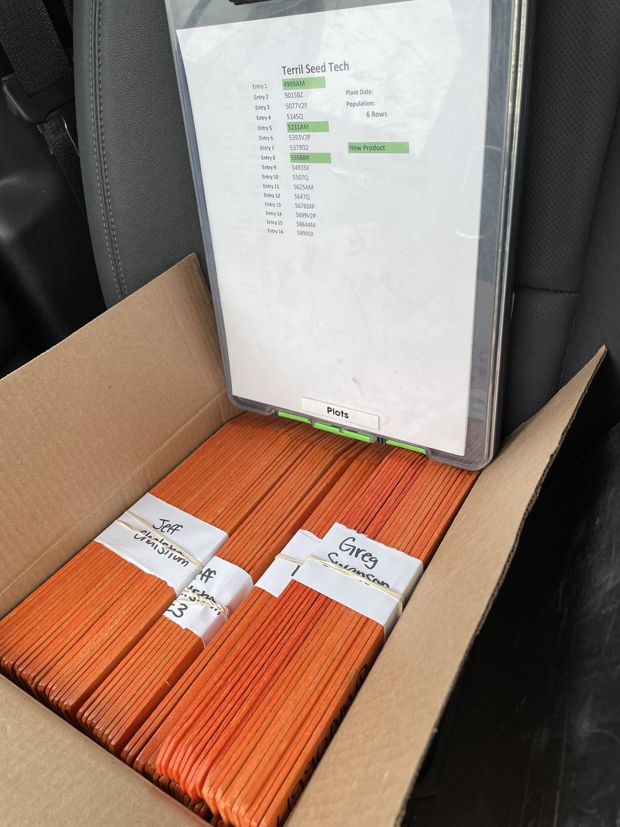 When you have the greatest wife, who preps all of your test, plot stakes! One more step done making a <a href="/BecksHybrids/">Beck's Hybrids</a> test plot a breeze! <a href="/BecksAgIA/">Beck's Iowa Agronomy</a> <a href="/BecksAgMN/">Beck's Minnesota Agronomy</a> <a href="/BecksAgSD/">Beck's South Dakota Agronomy</a> #PlantBecks #Plant2023
