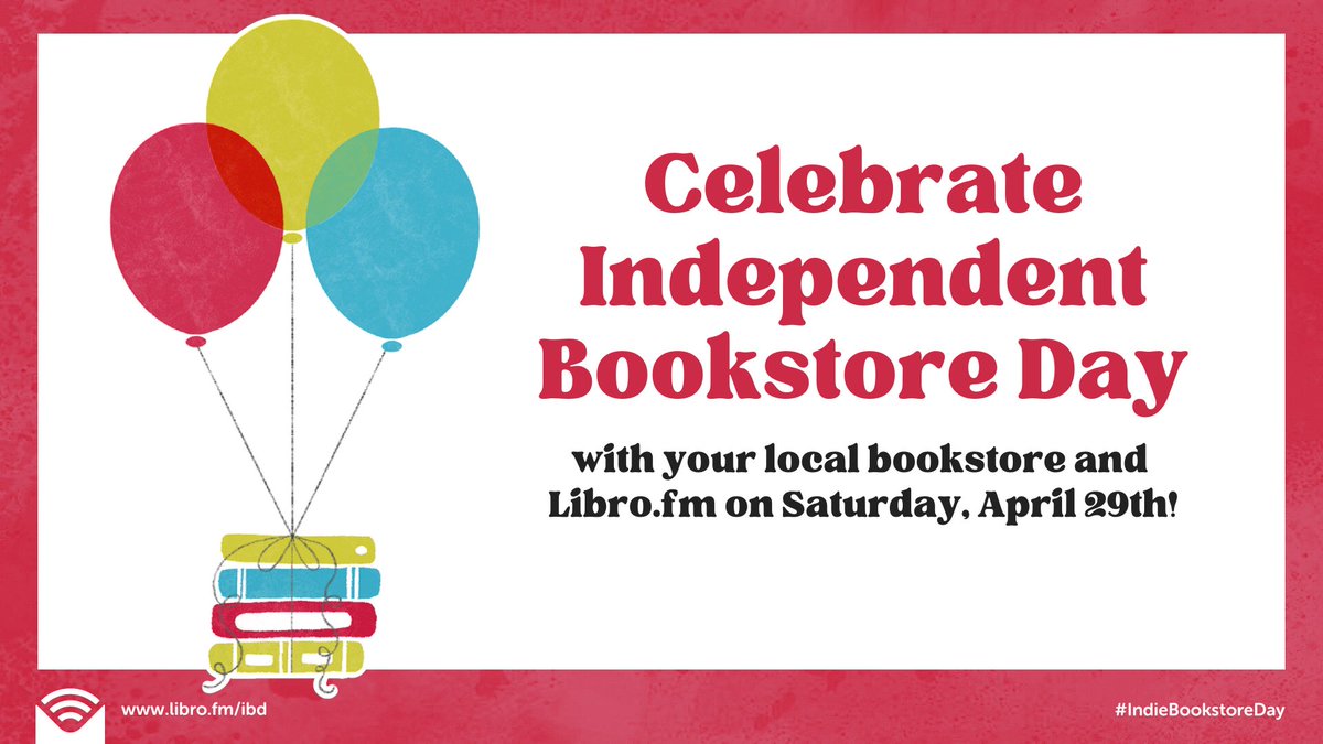 It's #IndieBookstoreDay! Here are a few ways to support them all year long: 

➡️Visit them in person
➡️Shop from them directly online
➡️Support them through Libro.fm &amp; @Bookshop_Org
➡️Amplify them on social media
➡️Attend their events

libro.fm/ibd