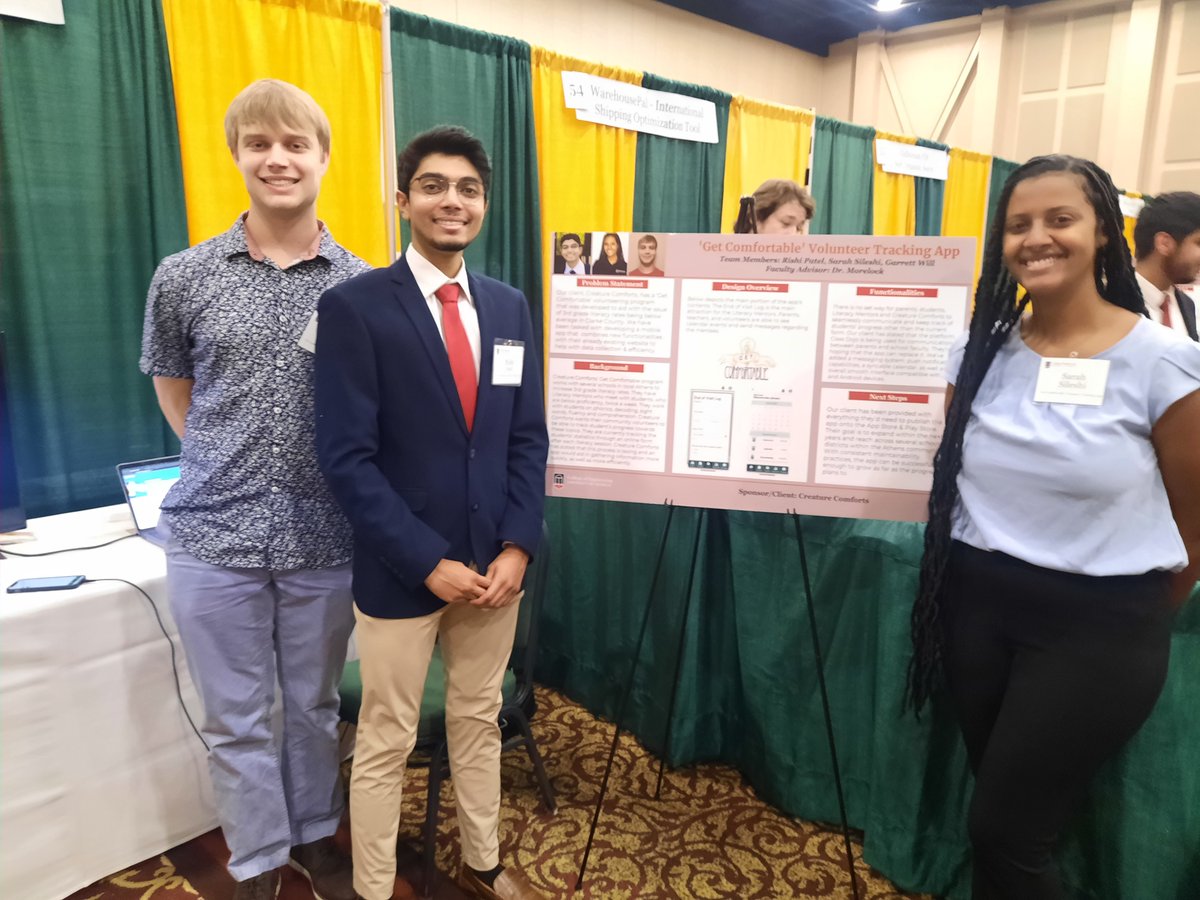 UGA_ECE_Engr's tweet image. ECE highlights of this year's Capstone Design Showcase at #flickr flic.kr/s/aHBqjABF3M. We tried to stop by and say hi to everyone, but with 107 Capstone Designs it was hard to see everyone. Great work ECE Seniors! #UGA2023 #UGAengineering #Bulldogengineering