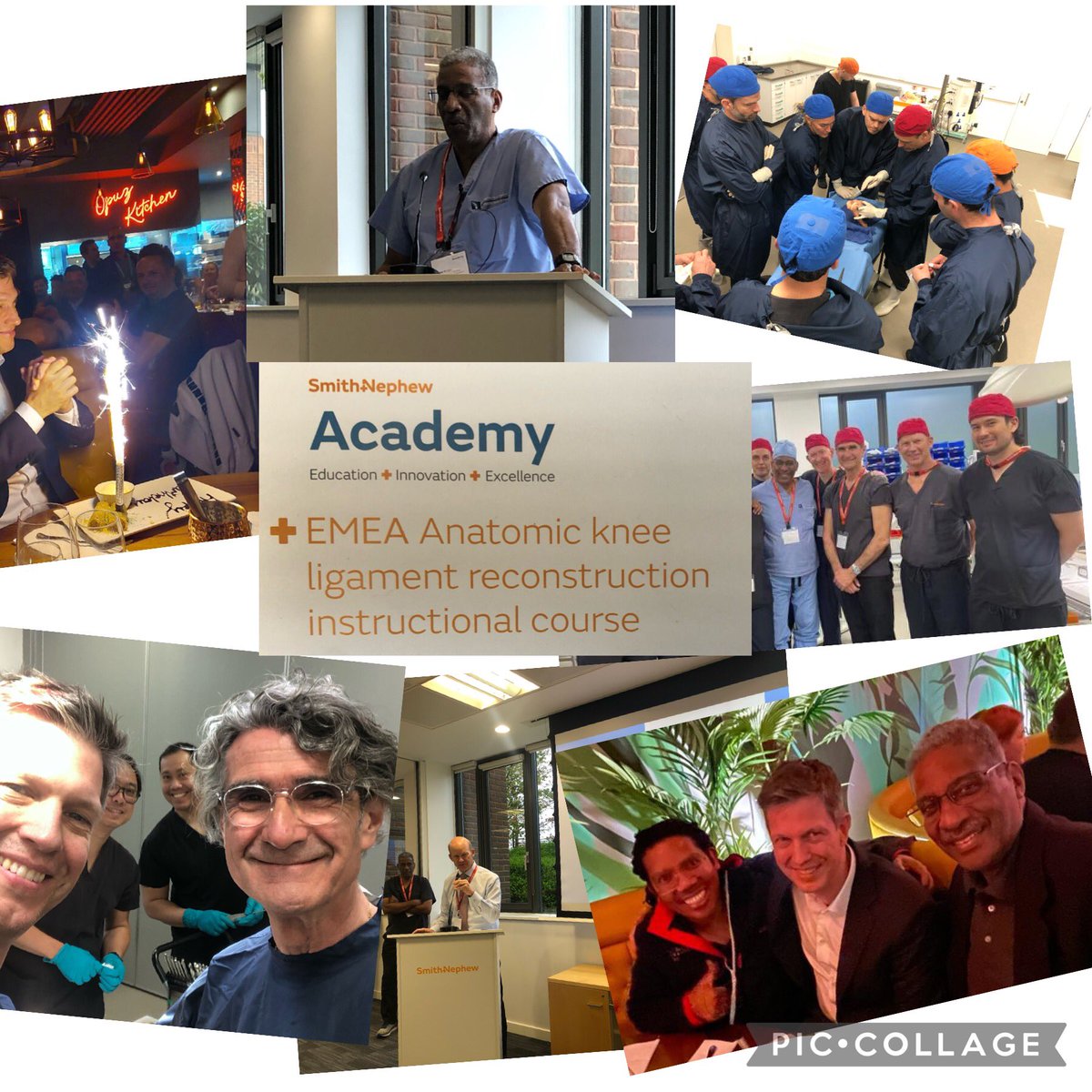«Decon to Recon» is all about functional anatomy and science based surgery  - what an inspiration to teach at such a hallmark knee course!