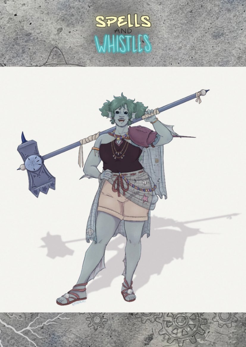 spells_whistles's tweet photo. ITS TIME FOR AN ART REVEAL! Everyone meet oddyn, our amazing new barbarian! our character art is by @msaxonart so make sure to guve them a follow!
#dnd #ttrpg #dnd5e #podcast #actualplay #dndpodcast #ttrpgpodcast #dungeonsanddragons #dndcontent #5e https://t.co/Odm3oT3XaS