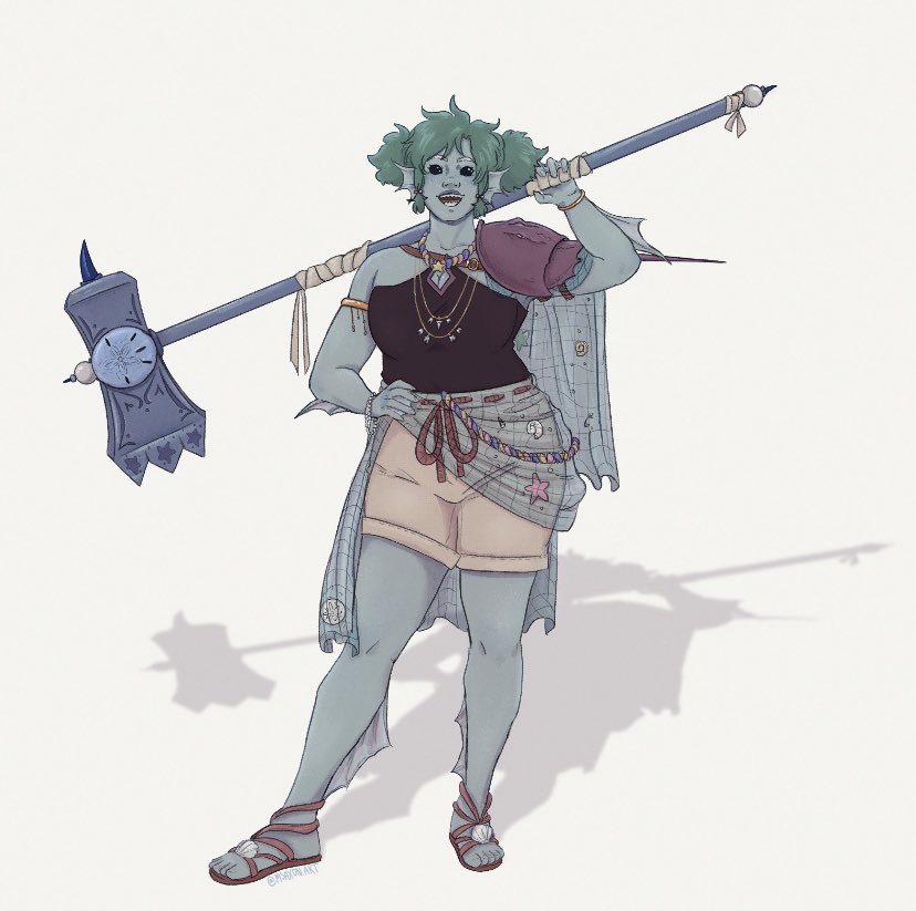 spells_whistles's tweet photo. ITS TIME FOR AN ART REVEAL! Everyone meet oddyn, our amazing new barbarian! our character art is by @msaxonart so make sure to guve them a follow!
#dnd #ttrpg #dnd5e #podcast #actualplay #dndpodcast #ttrpgpodcast #dungeonsanddragons #dndcontent #5e https://t.co/Odm3oT3XaS