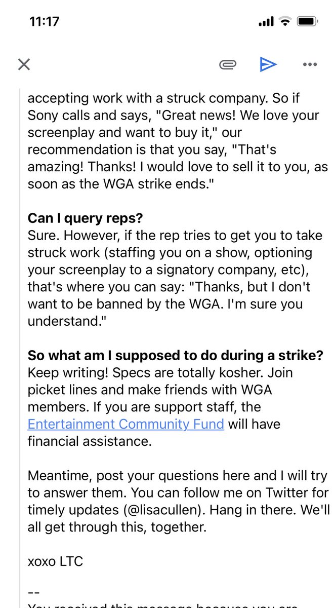 SuzanneGriffin1's tweet photo. A message from the PreWGA East: https://t.co/HsDJTDzHuX