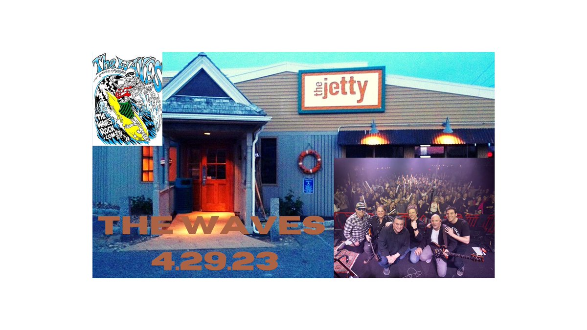 mailchi.mp/bd2b9dd54a4e/s… Waves at The Jetty this Saturday Night!!