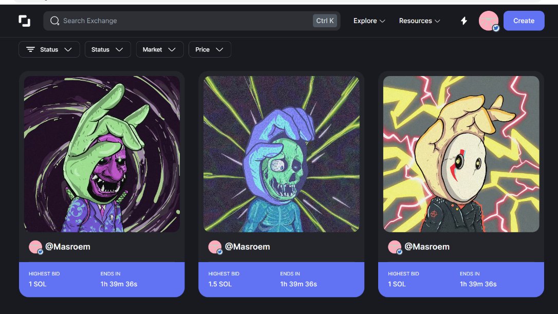 AUCTION UPDATE!!

1h 38m left!!

ZEE // LIMA #01
bid by anon

SVAKHAL // LIMA #02
bid by @rightlingnod 

RYUJIN // LIMA #03
bid by @rightlingnod 

link on comment