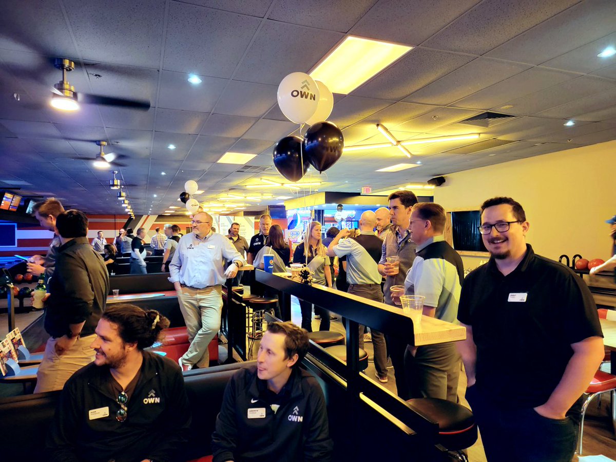OWN_Engineering's tweet photo. Another successful Rebrand Party is in the books! Special thanks to our clients, partners, &amp; friends for making our KC party a top-notch evening! More fun lies ahead as we gear up for more #rebrand parties in Joplin, Destin, &amp; Rogers! #WeAreOwn #PartywithOWN #EngineeringBeyond https://t.co/huArFPiBKB