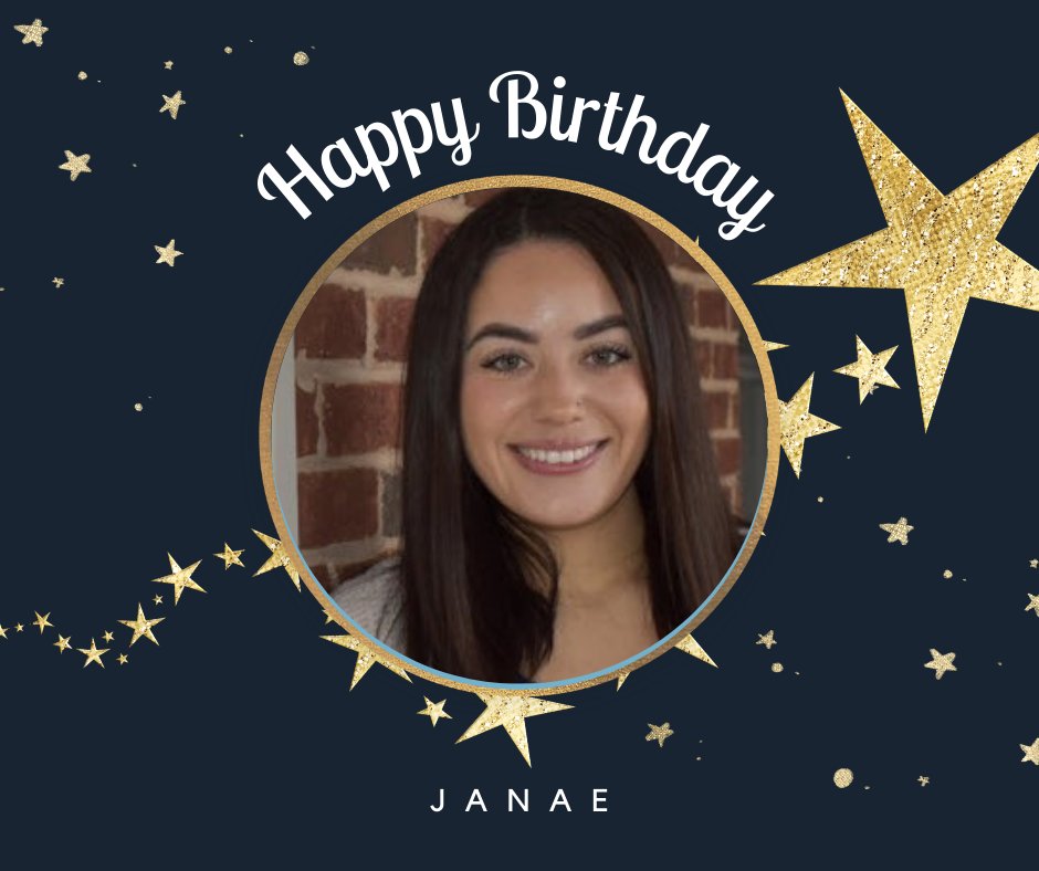 TheTrngConn's tweet photo. Happy birthday, Janae! We're so lucky to have you on our team. You bring a kind of energy that just makes us all feel like we can do anything. We hope you have a super fantastic day filled with all of your favorite things. We love that you have joined us and are ready to celebra https://t.co/QJAbnLklNt