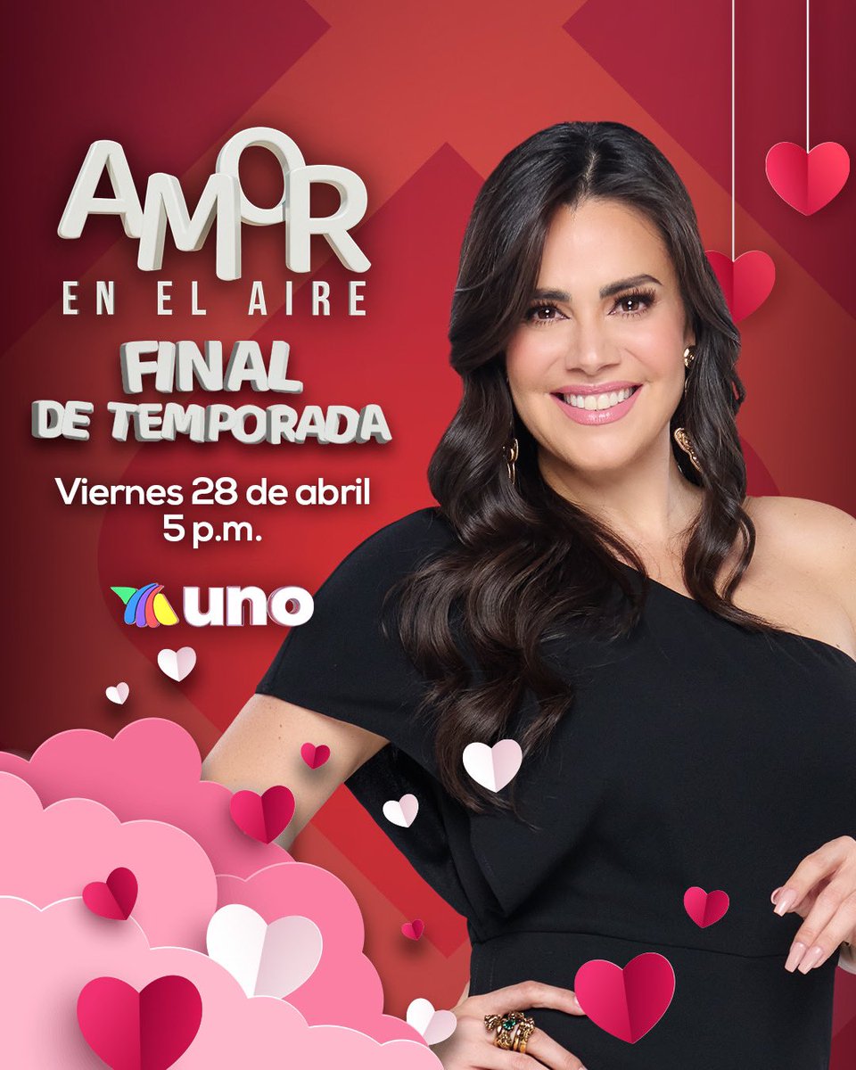 Disfrutemos juntos del final de temporada de Amor en el Aire.❤️🙉¡Habrá muchas sorpresas!💥5:00 p.m. por Azteca UNO.📺#FinalDeTemporada