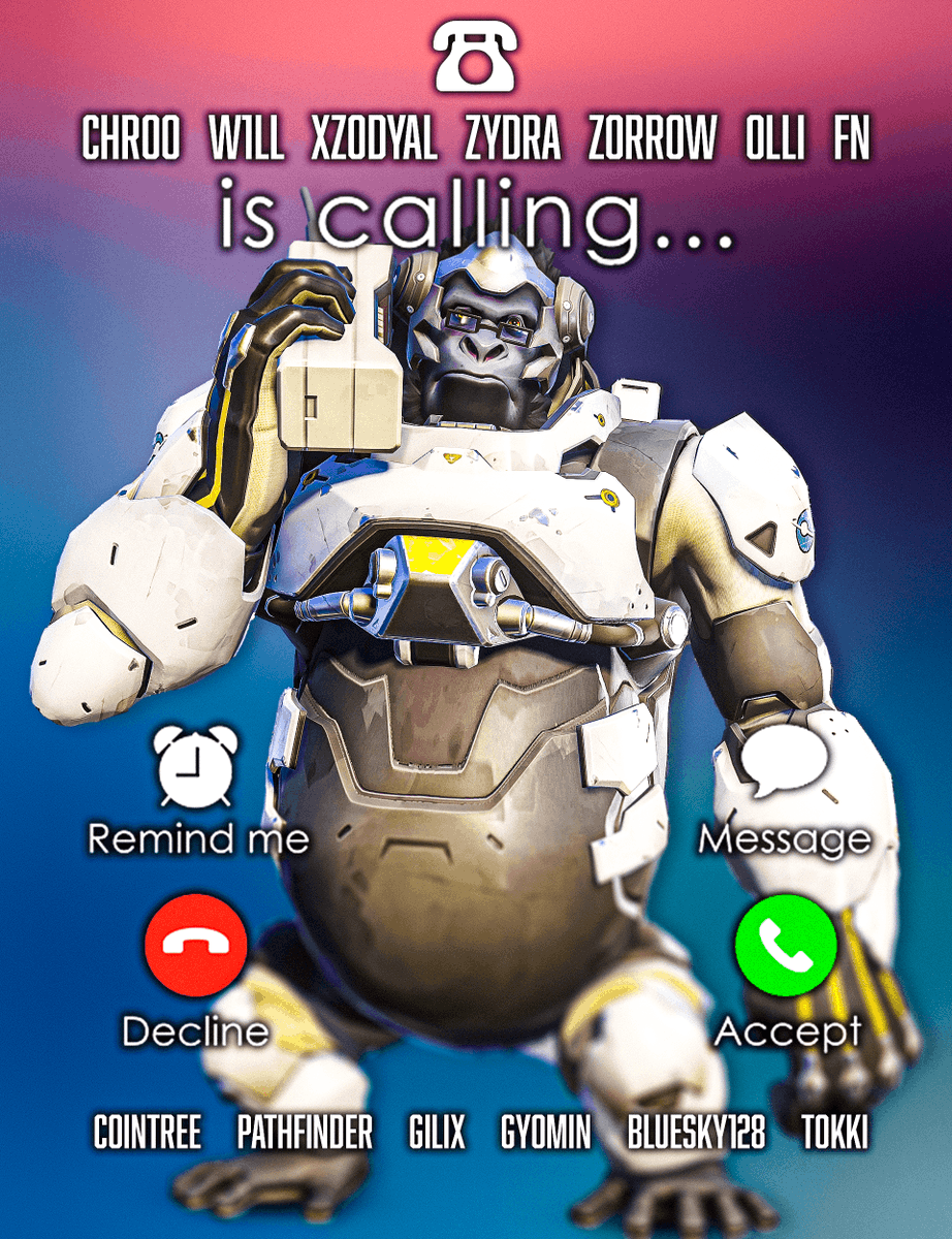โ (@ow_phone) on Twitter photo OD is calling . . . โ๏ธ
๐ก๏ธ๐ช๐ช<a href="/Chroo_/">Chroo</a>
โ๏ธ๐ฉ๐ฐ<a href="/W1ll_OW/">w1LL</a>
โ๏ธ๐ช๐ธ<a href="/xzodyal_OW/">xzo</a>
โ๏ธ๐ฆ๐น@ZydraOW
โ๏ธ๐ธ๐ช <a href="/Zorrow_Ow/">Zorrow</a>
๐๐ซ๐ฎ <a href="/ollioverwatch/">Aatu Olli</a>
๐๐ซ๐ฎ @theyluveffen
๐ง ๐ฐ๐ทGyomin
๐ง ๐บ๐ธ<a href="/Tokki_GG/">Shmokki</a>
๐ฃ๏ธ๐ฐ๐ท<a href="/Bluesky_128OW/">Bluesky_128</a>
๐ผ๐ญ๐ฐ<a href="/CointreeOW/">Cointree</a>
๐ผ๐ซ๐ท<a href="/Pathfinder_ow/">Pathfinder</a>
๐ผ/๐จ๐ฉ๐ช<a href="/GilixOW/">gilix</a>
#PickUpThePhoneโ๏ธ | #OWPTP2023 OD is calling . . . โ๏ธ
๐ก๏ธ๐ช๐ช<a href="/Chroo_/">Chroo</a>
โ๏ธ๐ฉ๐ฐ<a href="/W1ll_OW/">w1LL</a>
โ๏ธ๐ช๐ธ<a href="/xzodyal_OW/">xzo</a>
โ๏ธ๐ฆ๐น@ZydraOW
โ๏ธ๐ธ๐ช <a href="/Zorrow_Ow/">Zorrow</a>
๐๐ซ๐ฎ <a href="/ollioverwatch/">Aatu Olli</a>
๐๐ซ๐ฎ @theyluveffen
๐ง ๐ฐ๐ทGyomin
๐ง ๐บ๐ธ<a href="/Tokki_GG/">Shmokki</a>
๐ฃ๏ธ๐ฐ๐ท<a href="/Bluesky_128OW/">Bluesky_128</a>
๐ผ๐ญ๐ฐ<a href="/CointreeOW/">Cointree</a>
๐ผ๐ซ๐ท<a href="/Pathfinder_ow/">Pathfinder</a>
๐ผ/๐จ๐ฉ๐ช<a href="/GilixOW/">gilix</a>
#PickUpThePhoneโ๏ธ | #OWPTP2023