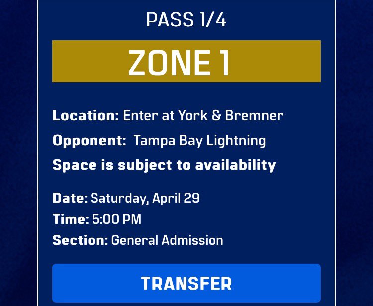 abdullahhhh96's tweet photo. As promised!! This time I’ve got 4 TICKETS to the Leafs tailgate party for game 6 tomorrow! Like/retweet to enter. I’ll be choosing the most passionate Leaf fans to be at Maple Leaf square! (Winners will be chosen tomorrow)

#LeafsForever #LeafsNation #Leafstailgate https://t.co/a8cSuOmX92