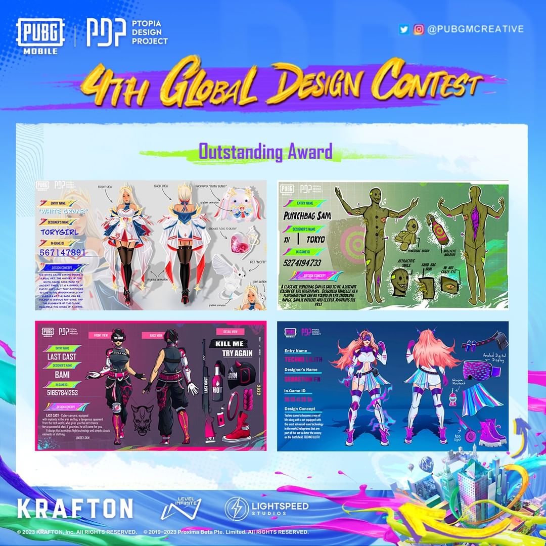 ToryGirl3's tweet photo. I'm the winner of the 4th Global Design Contest!!! @PUBGMCreative🏆

Thank you and congratulations to all winners ❤️‍🔥❤️‍🔥❤️‍🔥

@PUBGMOBILE @PUBGM_Europe #PUBGMOBILE #PUBGMPDP #PUBGMCREATIVE #PUBGMFANART #PDPDESIGNAWARDS https://t.co/n6rojiENmr