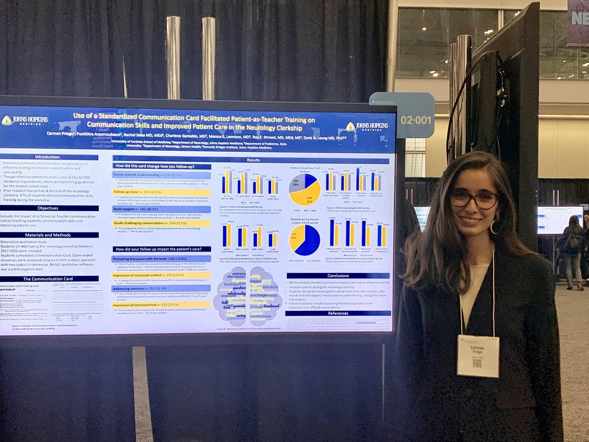 Carmen Priego Pérez, MD (@carmenpriegop) on Twitter photo Just attended my first #AANAM and I am absolutely inspired! I'll never forget this amazing experience. Thanks to everyone who made it possible <a href="/AANmember/">American Academy of Neurology</a>. It was an incredible opportunity to learn, meet mentors and peers in #neurology and share my research #medTwitter Just attended my first #AANAM and I am absolutely inspired! I'll never forget this amazing experience. Thanks to everyone who made it possible <a href="/AANmember/">American Academy of Neurology</a>. It was an incredible opportunity to learn, meet mentors and peers in #neurology and share my research #medTwitter