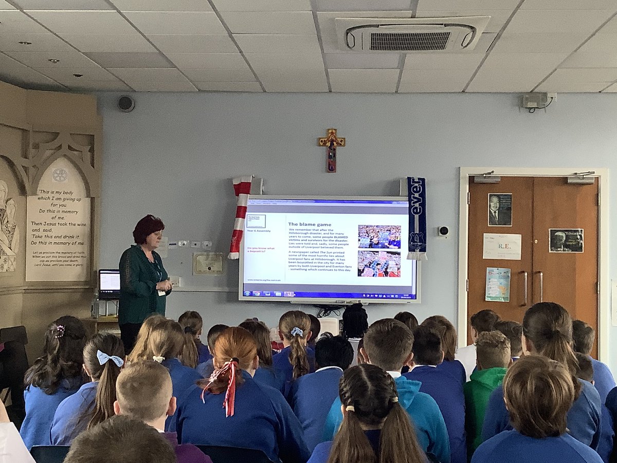 Thank you to our MP, Ian Byrne, for choosing our school to take part in The Real Truth Legacy Project so that a tragedy like Hillsborough never, happens again. #Hillsboroughlawnow @IanByrneMP @LFC