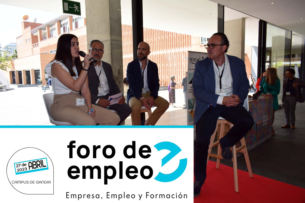 Feliz de haber compartido con empresarios, profesionales, estudiantes, profesores y toda la comunidad UPV, el II Foro Empresarial Safor-Conecta "ForoE-UPV", este 27 de abril en Gandia.

bit.ly/449HKtp