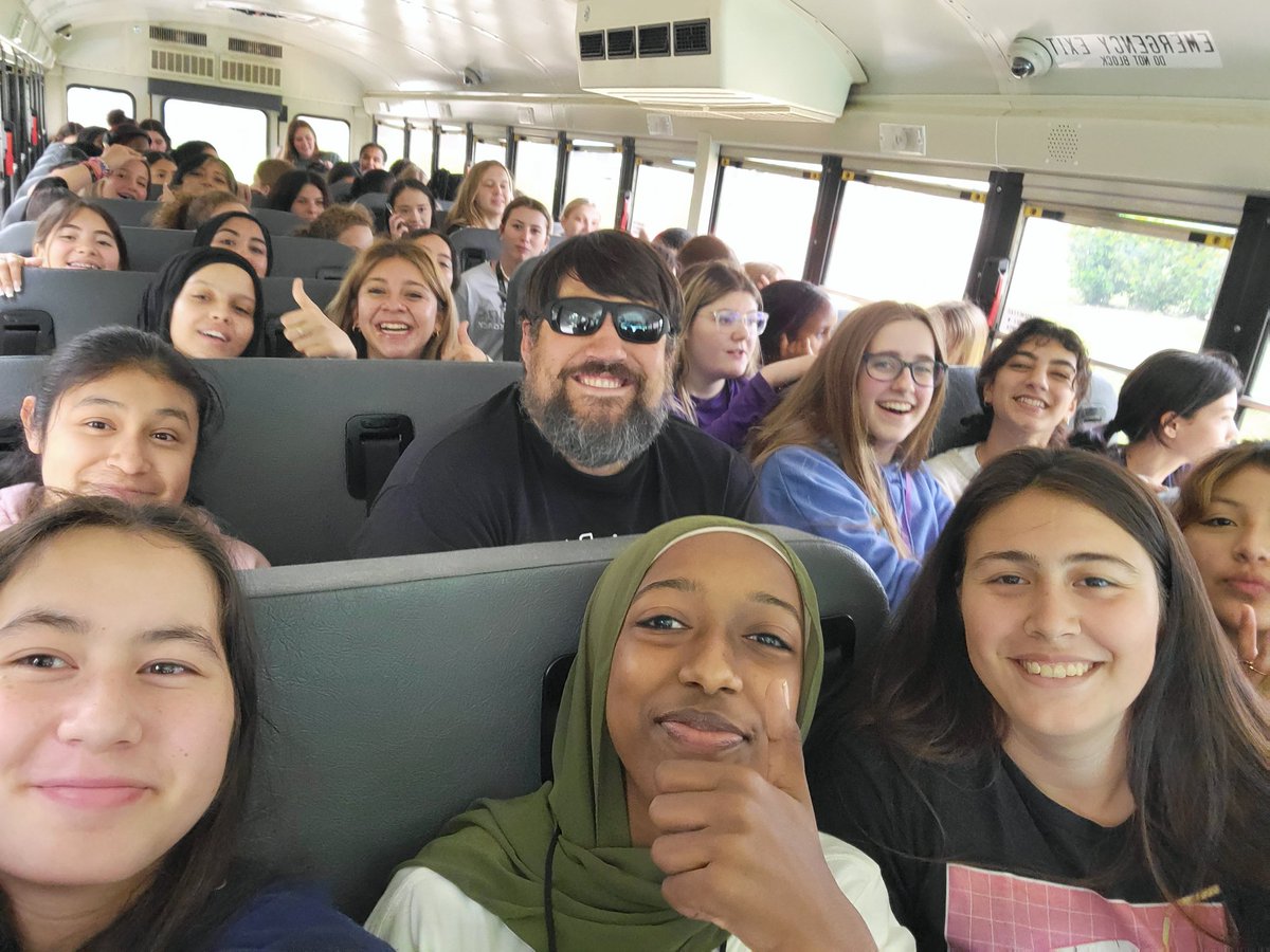 Packed bus on our way to the @rhs_eagleSB game!

Eagles supporting Eagles!

#GoPurpleGoGold #EaglesSetTheStandard