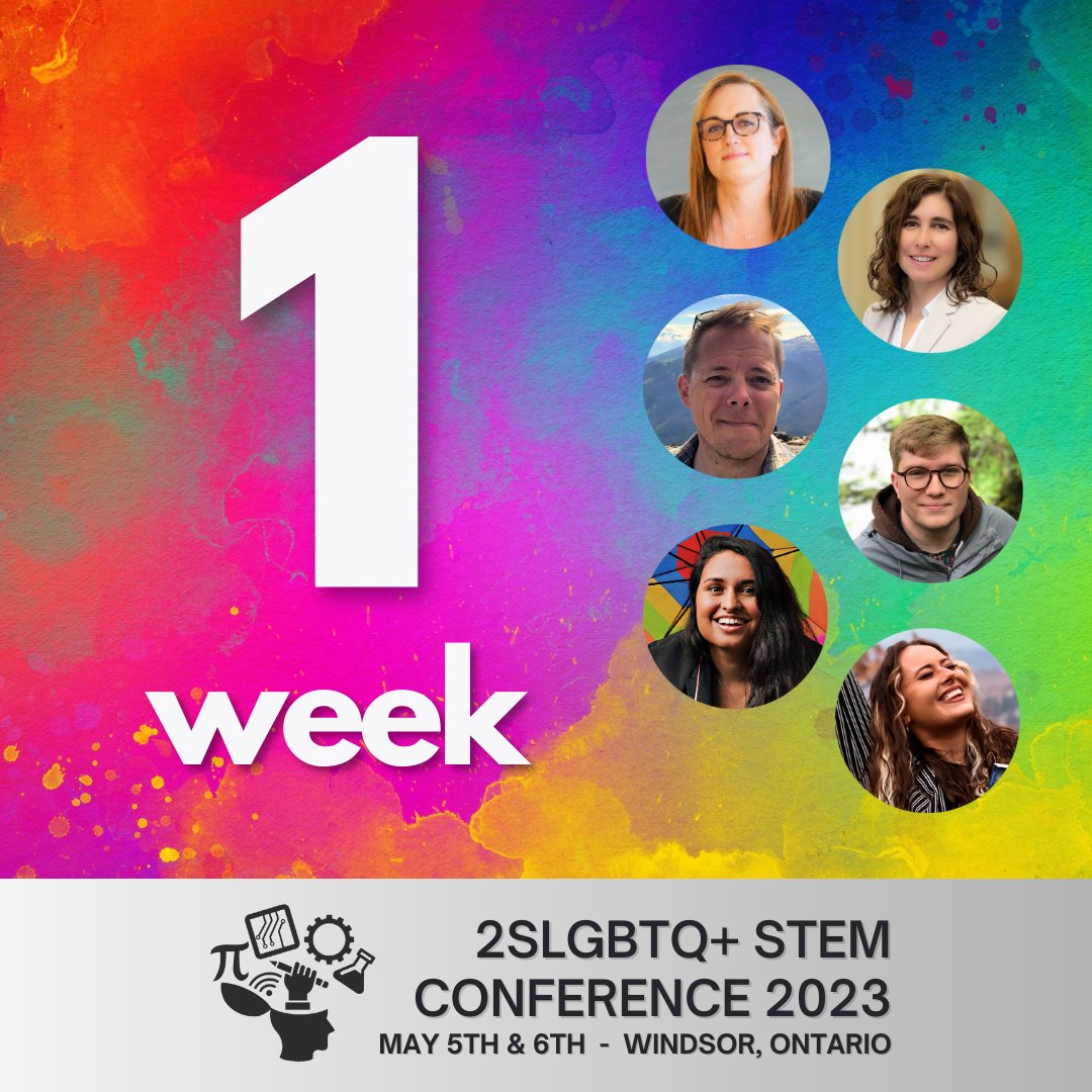2SLGBTQ+ STEM Conference 2023 🏳️‍🌈🇨🇦 tweet media